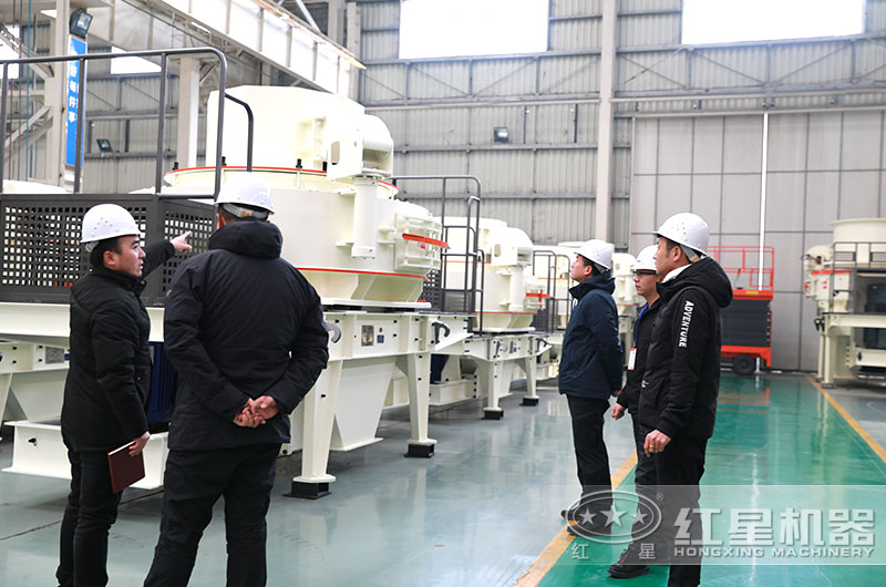 红星机器制砂机生产车间 红星机器制砂机生产车间