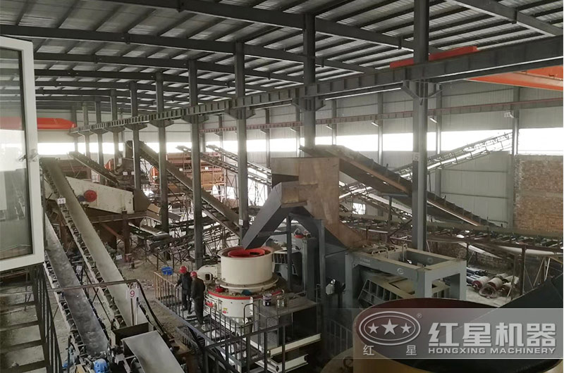 石英砂加工生产客户现场 石英砂加工生产客户现场